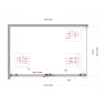 Душевой уголок BELBAGNO SOFT_CLOSE-2-AH-1-150/100-C-Cr