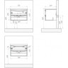 Раковина BELBAGNO BB700-LV-CER-N