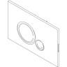 Смывная клавиша BELBAGNO SFERA BB017-SR-NERO.M