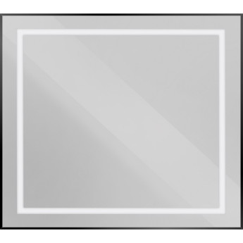 Зеркало BELBAGNO SPC-KRAFT-900-800-SENS-NERO, 900x800x32 мм